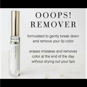 LipSense Oops! Remover | Long-Lasting Lip Color Remover | Full Size